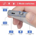 thumbnail image 3 of 30led Motion Sensor Cabinet Light, Wireless Usb Rechargeable Kitchen Night Light, Battery Powered For Closet, Cabinet Lighting (warm) - 2 Pack, 3 of 5