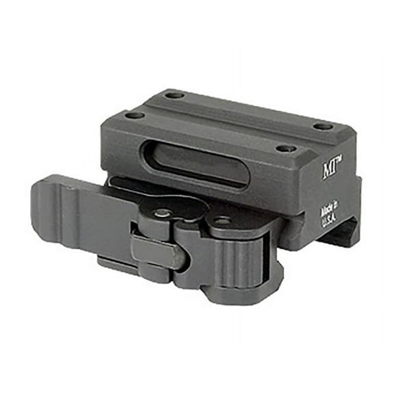 Midwest Industries QD Trijicon MRO Picatinny Red Dot Mount Co-Witness Matte Black