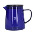 thumbnail image 1 of Coffee Kettle, Easy To Clean Safe 500ml Coffee Server  For Tea For Office For Home For Coffee Blue,Brown, 1 of 8