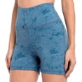 thumbnail image 3 of Women Biker Shorts with Pockets Yoga Workout Athletic Running Tummy Control Shorts, 3 of 5