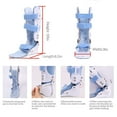 thumbnail image 6 of Kids Foot Drop Brace AFO Brace Pediatric Ankle Foot Orthosis Support for Children Toddler Walking with Shoes or Sleeping (Left), 6 of 7