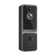 thumbnail image 2 of Timbre visual inalámbrico WIFI con visión nocturna HD, intercomunicador de voz, cámara gran angular, portero automático, timbre de puerta, 2 of 9