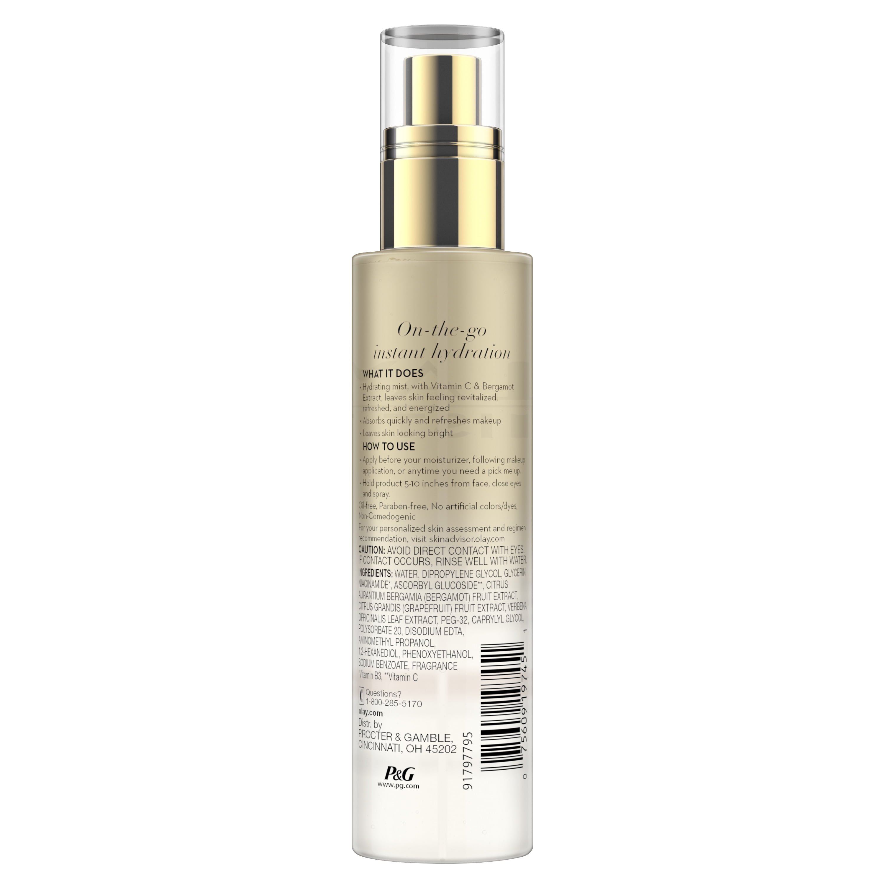 oil of olay face cream with vitamin c