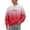D510/Red, variant on Afdoent Sweatshirts for Men Gradient Pullover Crewneck Long Sleeve Sweatshirt for Modern Streetwear Comfy