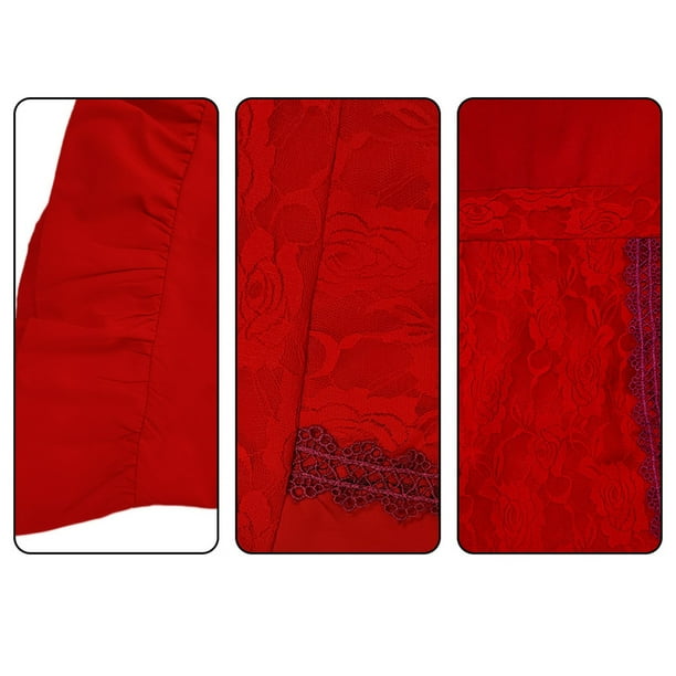YOOZIO Red Pearl Cosplay Dress Horror Movie X Film Mia Goth Costume  Halloween Party Role Play Outfit For Women Ladies Fashion Red Dress Cosplay  Costume Outfits XL - Walmart Business Supplies