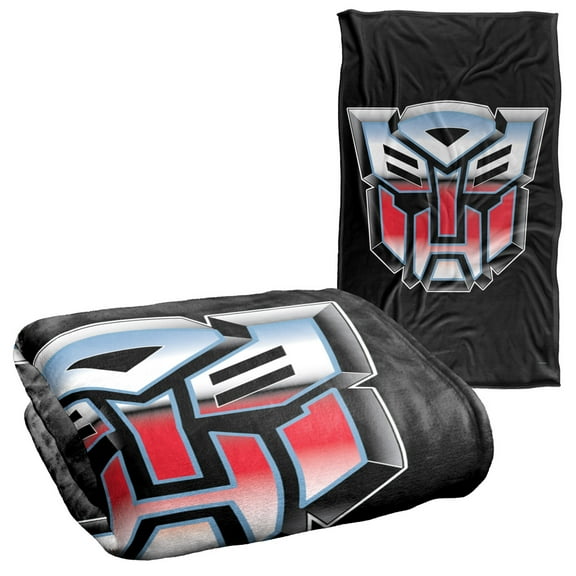 Transformers Autobot Shine Silky Touch Super Soft Throw Blanket 36' x 58'