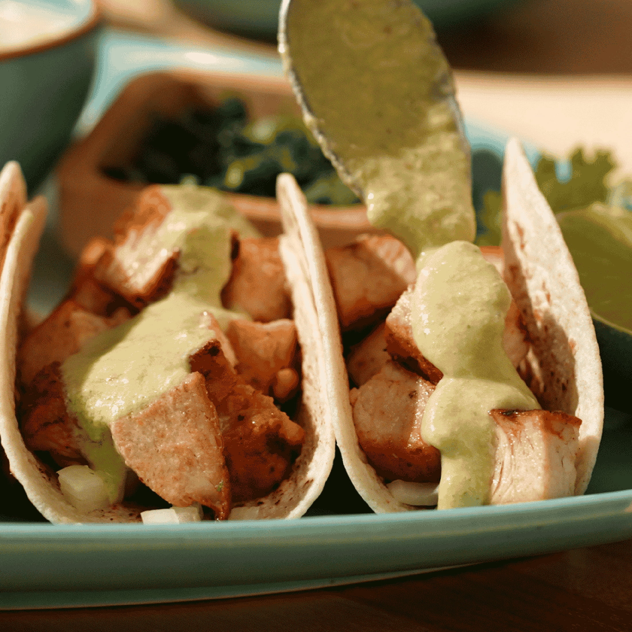 Street Taco Chicken with Crema