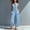 U5-Sky Blue, variant on Textilo Sleeveless Jumpsuit for Women Wide Leg Button Down V Neck Romper Cotton Linen Stand Collared Long Overall with Pockets Summer Vacation Work Party Baggy Loose Clothing,Sky Blue L