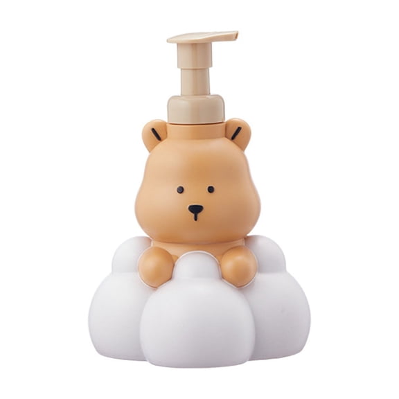 250/500ml Foam Dispenser Bathroom Cartoon Bear Hand Sanitizers and Shampoo Pump Bottle