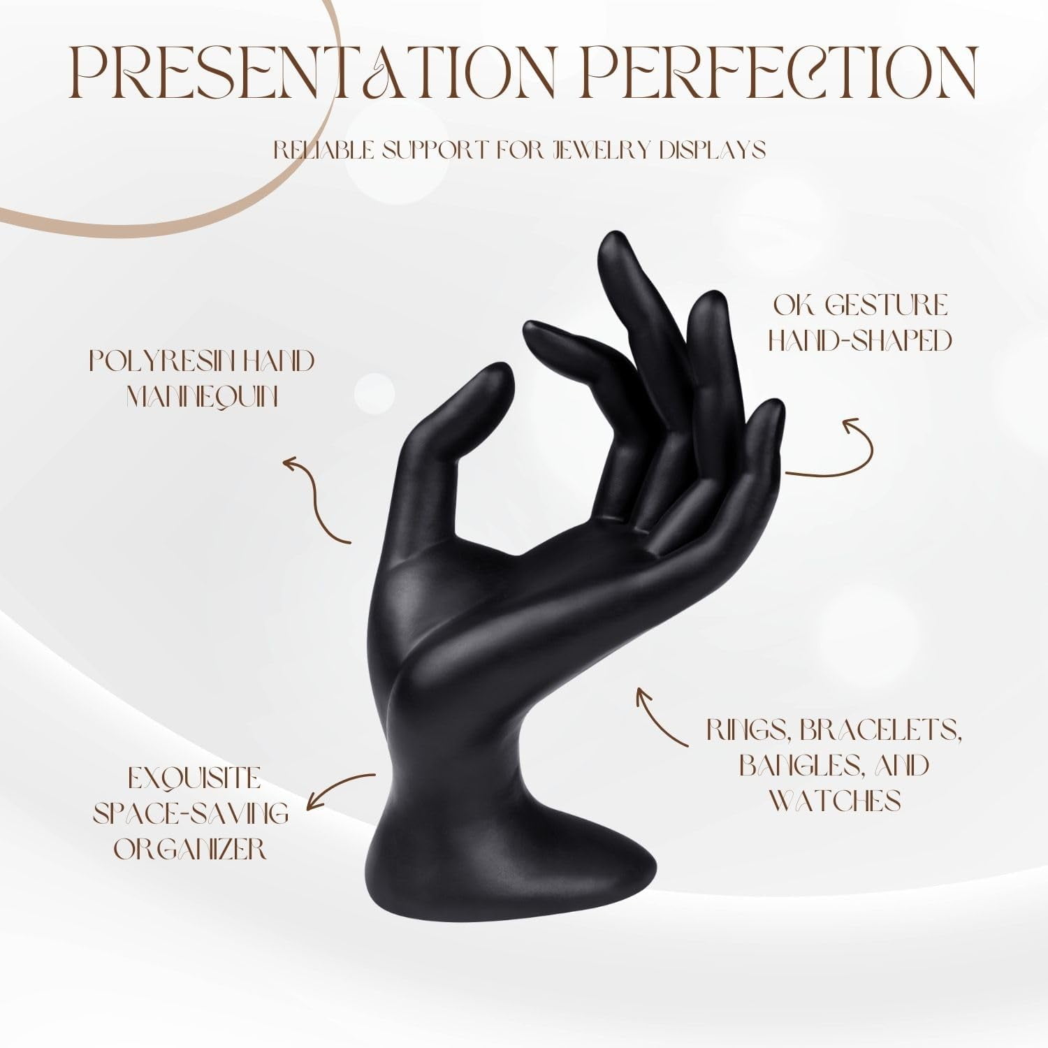 Hand jewelry stand best sale
