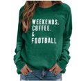 thumbnail image 2 of Enjoytime Sweatshirt for Women Letter Printed Long Sleeve Crewneck Sweatshirts Fall Fashion Winter Pullover Tops, 2 of 4