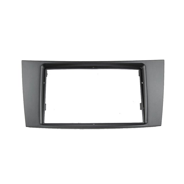Panel de radio estéreo de 7 pulgadas y 2Din para panel de control de radio E CLASS W211 C219 2002-2010, marco de audio de panel de DVD como se muestra, como se muestra