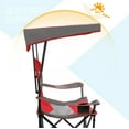 thumbnail image 7 of Heavy Duty Canopy Lounge Chair Sunshade Hiking  with Cup Holder, 7 of 7
