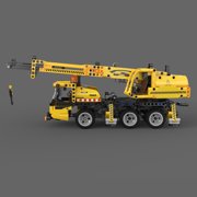 CaDA Mobile Crane Building Set - 658 Pcs Construction Vehicle Model Kit