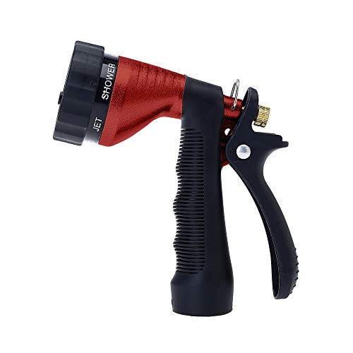 GREEN MOUNT Water Hose Nozzle Spray Nozzle, Metal Garden Hose Nozzle