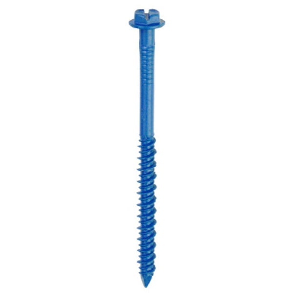 1/4 x 1-3/4 hex Washer Concrete Screws 200 count boxes 