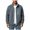 Grey-dVYlJ-Grey, variant on Men's /Winter Outdoor Fleece Jacket – Breathable Warm High Pile Fleece (Unisex/Couple's )
