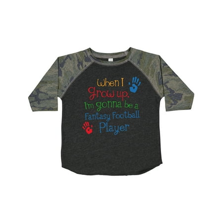

Inktastic Fantasy Football Player Future Gift Toddler Boy or Toddler Girl T-Shirt