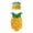 Yellow, variant on Toddler Girls Boys Set Sleeveless Fruit Print Crawling Suit Includes Hats 3Pcs Clothes Outfit Baby Home Clothing