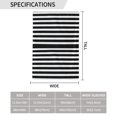 thumbnail image 3 of Wukai Black And White Stripes Garden Flags Double Sided Welcome Garden Yard House Flags Outside Outdoor House (Only Flag), 3 of 8