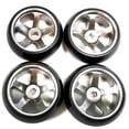 thumbnail image 2 of pitrice RC Car Car Wheel Rim Model Car Model Car Spare Accessories Spare Accessories Tires Car K969 K989 for WLtoys K969 K989 1/28 4WD Car Replacement Titanium, 2 of 8