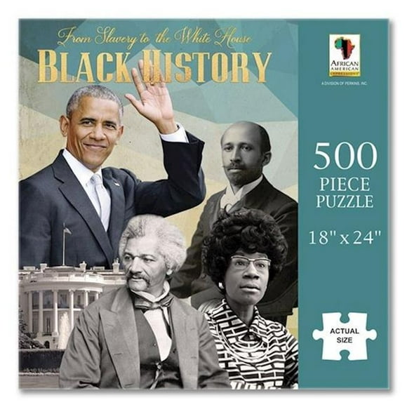 African American Expressions 246300 Casse-Tête 18 Po. - Histoire Noire - 500 Pcs