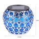 thumbnail image 5 of Luces De Patio Lámpara de jardín impermeable al aire libre con luz de bola colgante hueca LED solar (azul) Likrtyny Para estrenar, 5 of 5