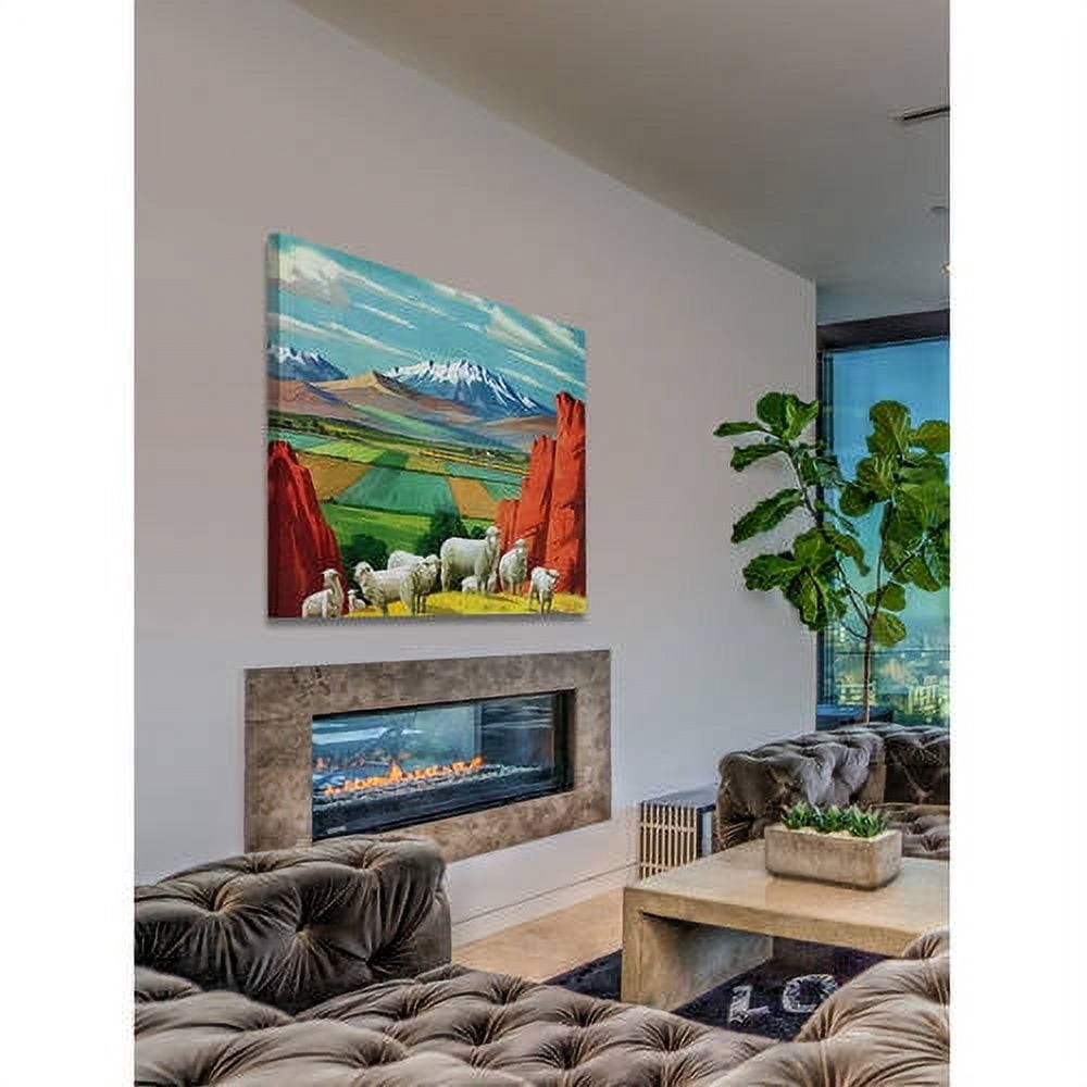 "Westward Journey" Painting Print on Wrapped Canvas