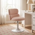 thumbnail image 1 of Silla giratoria de estudio FurnitureR ajustable en altura Rosa CARNATION, 1 of 6