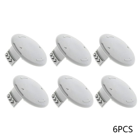 Inerposs 6-Pack Replacement Spool Cap for 18V, 24V, 40V Gas and Electric Trimmer Models - Fits Ryobi P2000, P2002, RY24021, RY40200, and More - Easy Installation