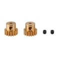 thumbnail image 1 of 2.3mm Shaft Pinion Motor Gear 48DP M0.6 M0.8 for 1/12 1/16 RC Car,16T, 1 of 5