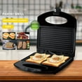 thumbnail image 5 of Grille-pain de Cuisson Mini 750W Ménager Multifonction Antiadhésif Chauffage Double Face Machine à Pain à Rayures, 5 of 5