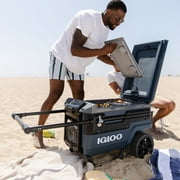Igloo 70 QT Trailmate Journey Rolling Cooler, Carbonite Gray