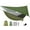 Green, variant on Camping Hammock with Mosquito Net Rain Fly Heavy Duty Tree Strap Nylon Parachute Single Double Hammock Tent Waterproof Rainfly Set for Camping Backpacking Backyard Patio Hiking Travel Outdoor