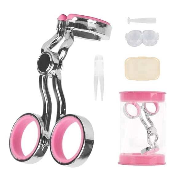 Soft Tip Contact Lens Inserter and Remover Gift Set with Case and Tweezers, 4 Piece