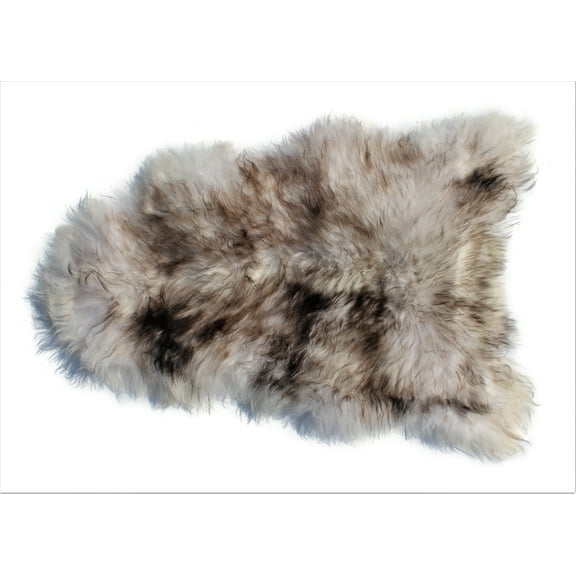 Salavni Genuine Icelandic Sheepskin Rug Throw – shade of grey