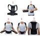 thumbnail image 4 of Sonducket Cinturón de soporte para espalda, Corrector de postura elástico alto para hombros, herramienta moldeadora de cintura, correa para Ropa Deportiva, Zapatos XXXL, 4 of 6