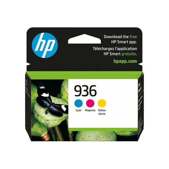 HP 936 - 3-pack - yellow, cyan, magenta - original - box - ink cartridge - for Officejet Pro 9110b, 9120, 9120b, 9120e, 9130b, 9130e, 9720E, 9730e