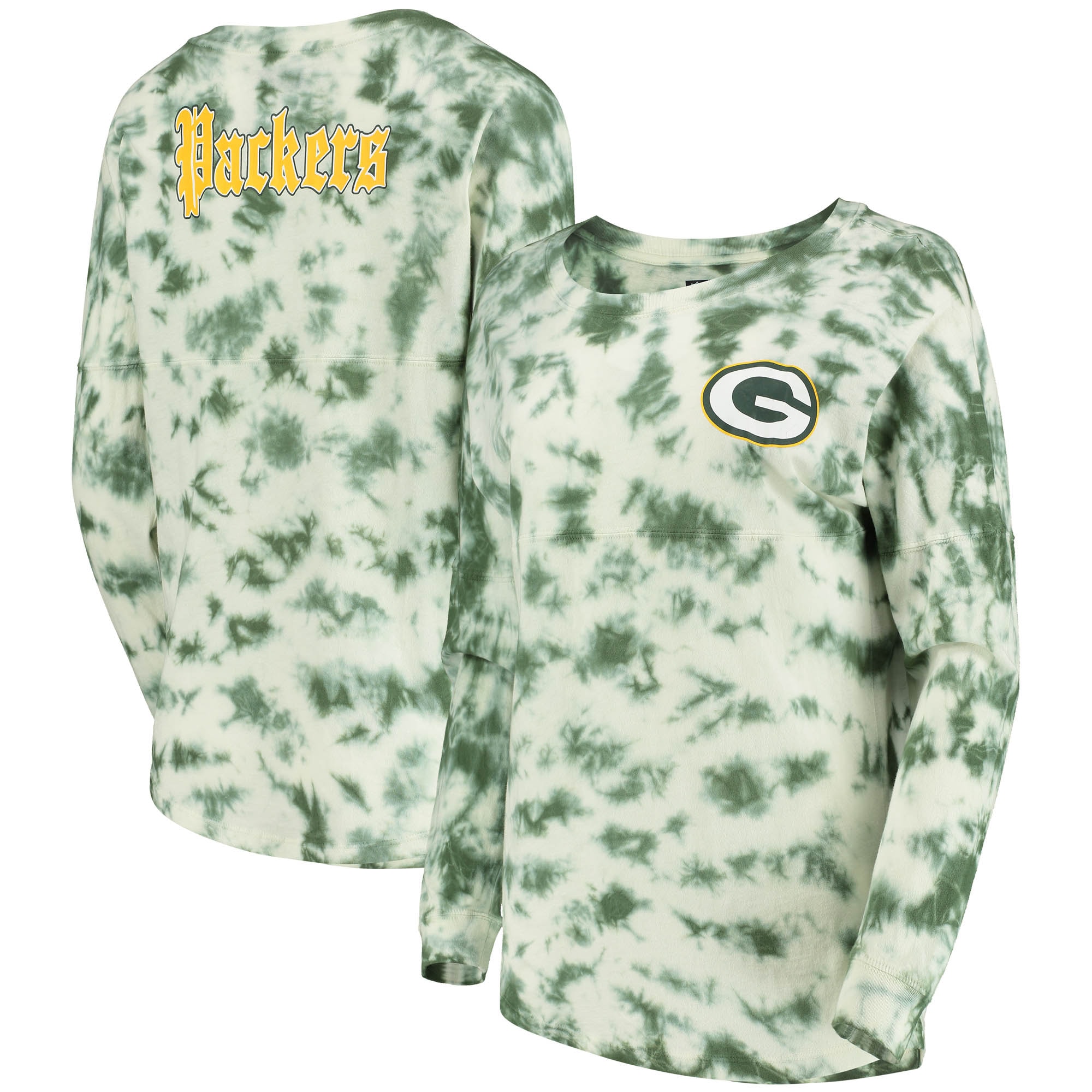green bay packers tie dye t shirt
