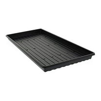 Microgreen Trays No Holes - 1020 Grow Trays (25 Pack) - Heavy Duty Seed Starting Tray for Wheatgrass, Seed Germination, Reusable Shallow Propagation Trays
