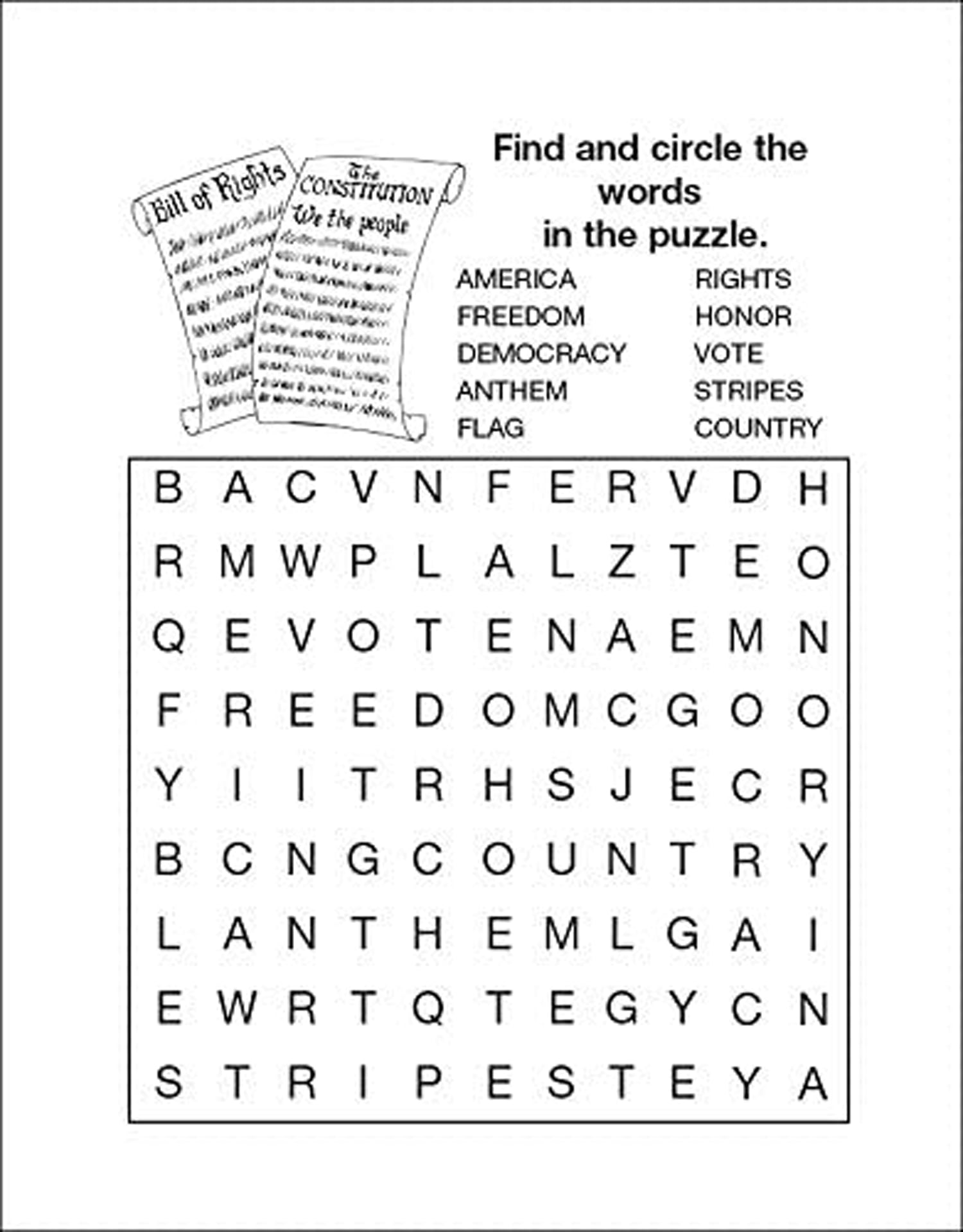 25 Pack - I Love America Kid's Coloring & Activity Books