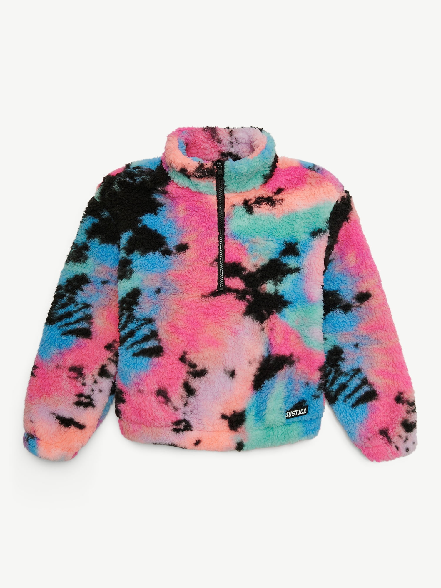 Justice Girls Mock Neck Sherpa, Sizes XS - XLP