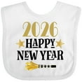 thumbnail image 3 of Inktastic 2026 Happy New Year Boys or Girls Baby Bib, 3 of 4