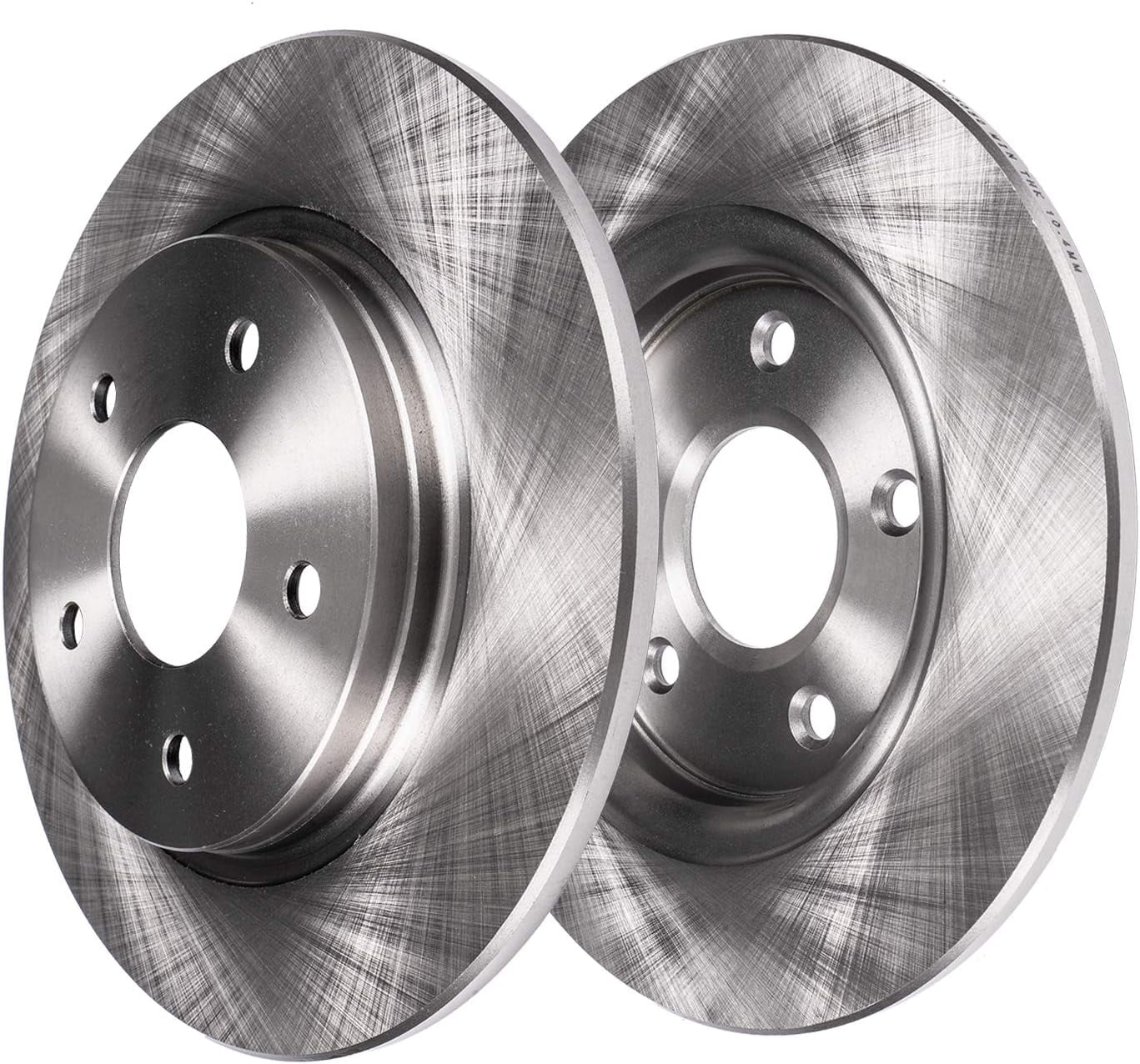 Detroit Axle - Rear Brake Rotors for Hyundai Elantra Ioniq Veloster Kia Forte Niro Disc Brake Rotors : 10.31" Rotor