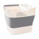 thumbnail image 3 of Cesta de lavandería plegable, organizador de almacenamiento, cesta multifunción con asas Gris, 3 of 9