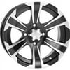 ITP SS312 Wheel (Front / 14X6) (Machined Black) Compatible with 14-19 Polaris RANRZR1000XE