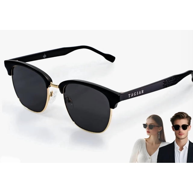 Lentes De Sol Polarizados Hombre Y Mujer Modelo Negro