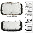 thumbnail image 3 of Animal Cheetah Print Car Rear Seat Cover, Suitable for Automobiles SUV、 General Motors Back Seat Protectors for Cars, Trucks, 3 of 6