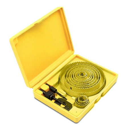 

VEAREAR Essential Hardware tools 5/8/13Pcs Hole Saw Wood Cutter Carpentry Woodworking Drilling Cutting Tool Set