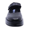 thumbnail image 3 of Zapato escolar Coqueta para niña de piel negro Nora con tira de contacto, 3 of 6